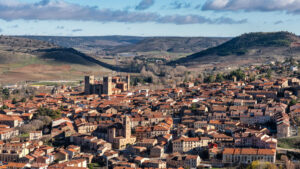 fotografía de la ciudad de Siguienza en la provincia de Guadalajara